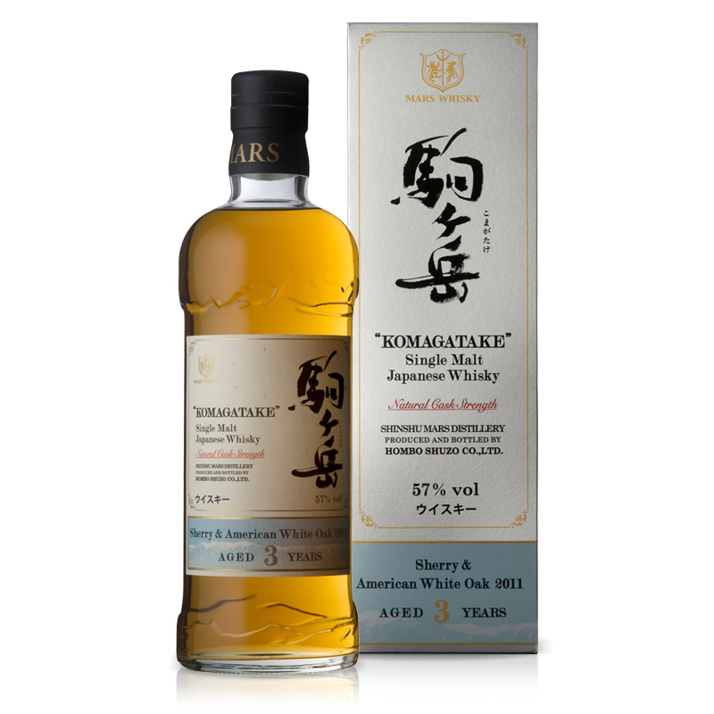 New Mars Whisky Komagatake 2011 Sherry & American White Oak casks